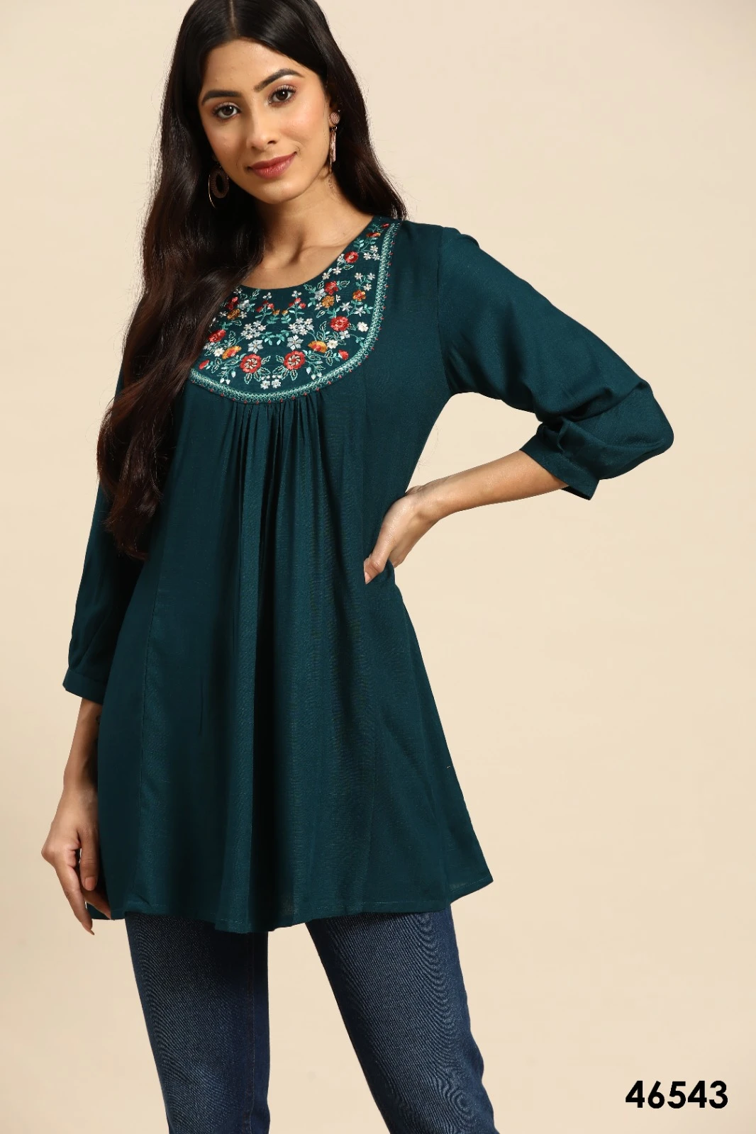 Mahotsav Short Top Vol 01 Rayon Wholesale Western Short Top Catalog — Wholesale Kurtis, MPA wholesale from Surat — view 5